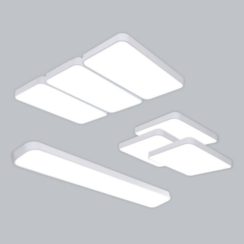 림피오 국산 LED 거실 인테리어 조명 세트(거실등1+방등3+주방등1) AS 2년