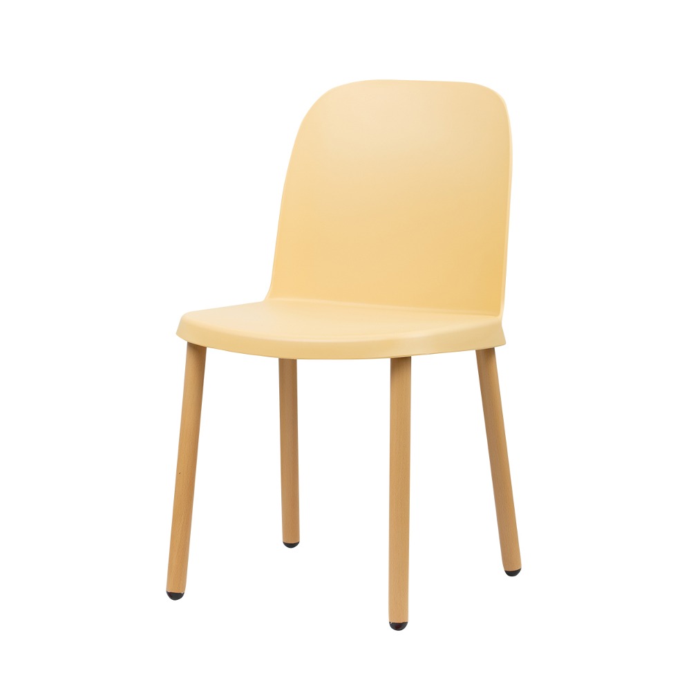 로튼 체어 [치즈] 플라스틱 의자 
