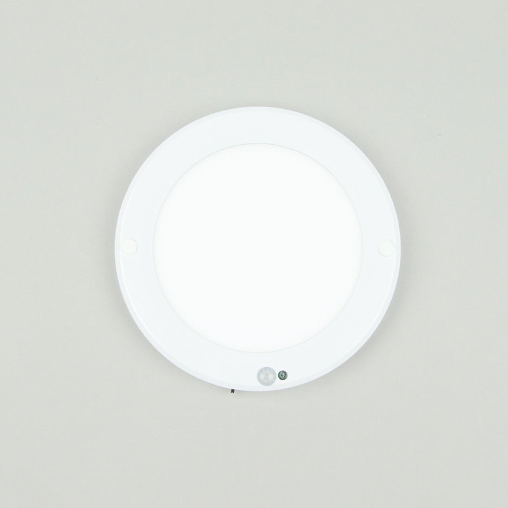 [DS] 노블 6인치 LED 슬림 엣지 12W 원형 베란다등 현관등 (센서타입) 플리커프리 