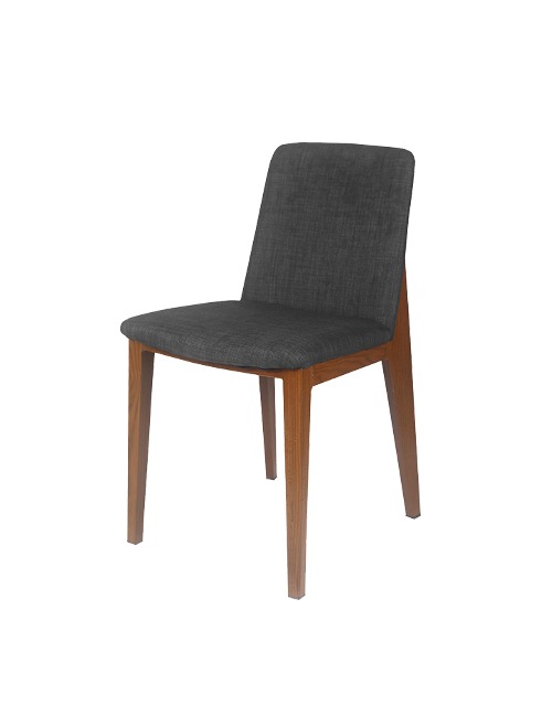 쿠지 원목 스틸 체어 (가죽/패브릭) 6 colors 의자 