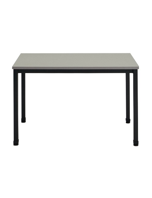 킨더 사각 테이블 [1000/1200] (블랙+샌드그레이) 업소용 식탁(다리 포함) 