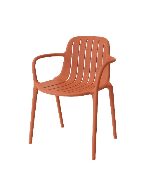 칸드 체어 [오렌지] 플라스틱 의자 